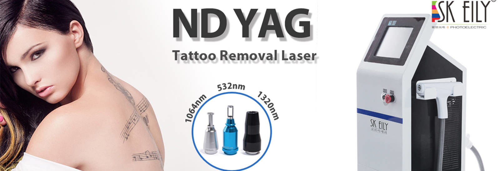 qualité Machine de retrait de tatouage de laser de ND Yag usine