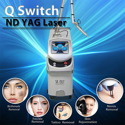 Machine à commutation de Q 1064nm de laser de ND Yag de retrait d'Eyelines de retrait de tatouage